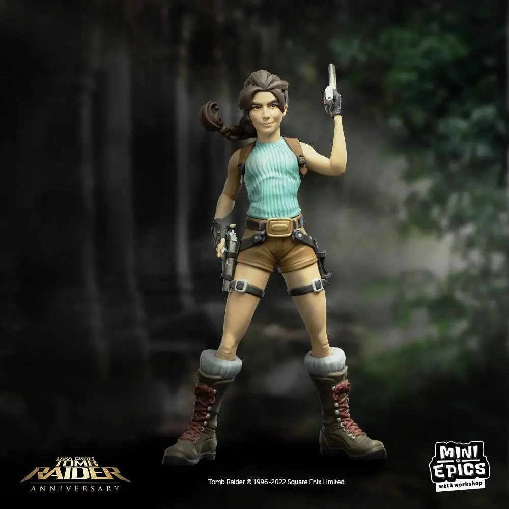 Tomb Raider Mini Epics Vinil Figura Lara Croft 17 cm fotografija proizvoda