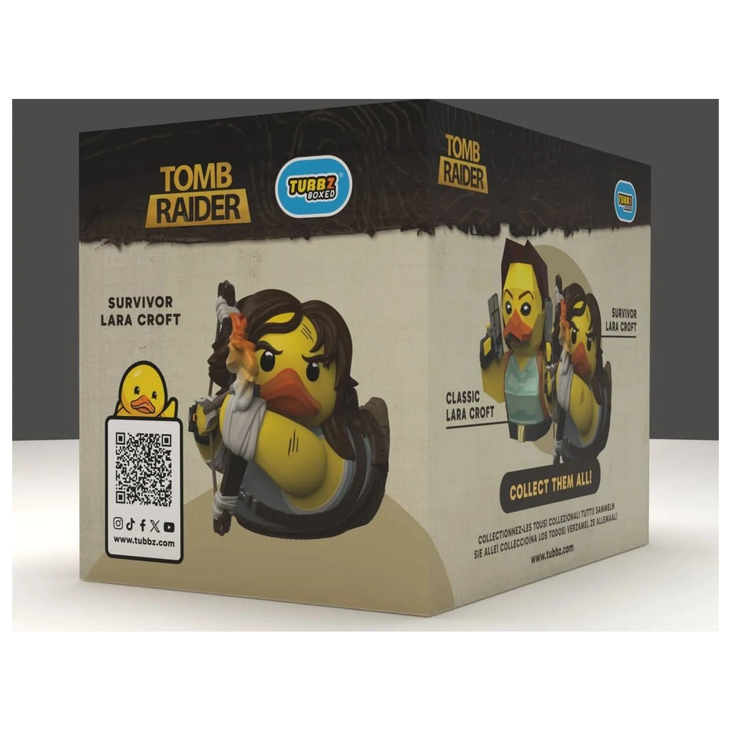 Tomb Raider Tubbz PVC figura Lara Croft (Survivor) pakirano izdanje 10 cm fotografija proizvoda