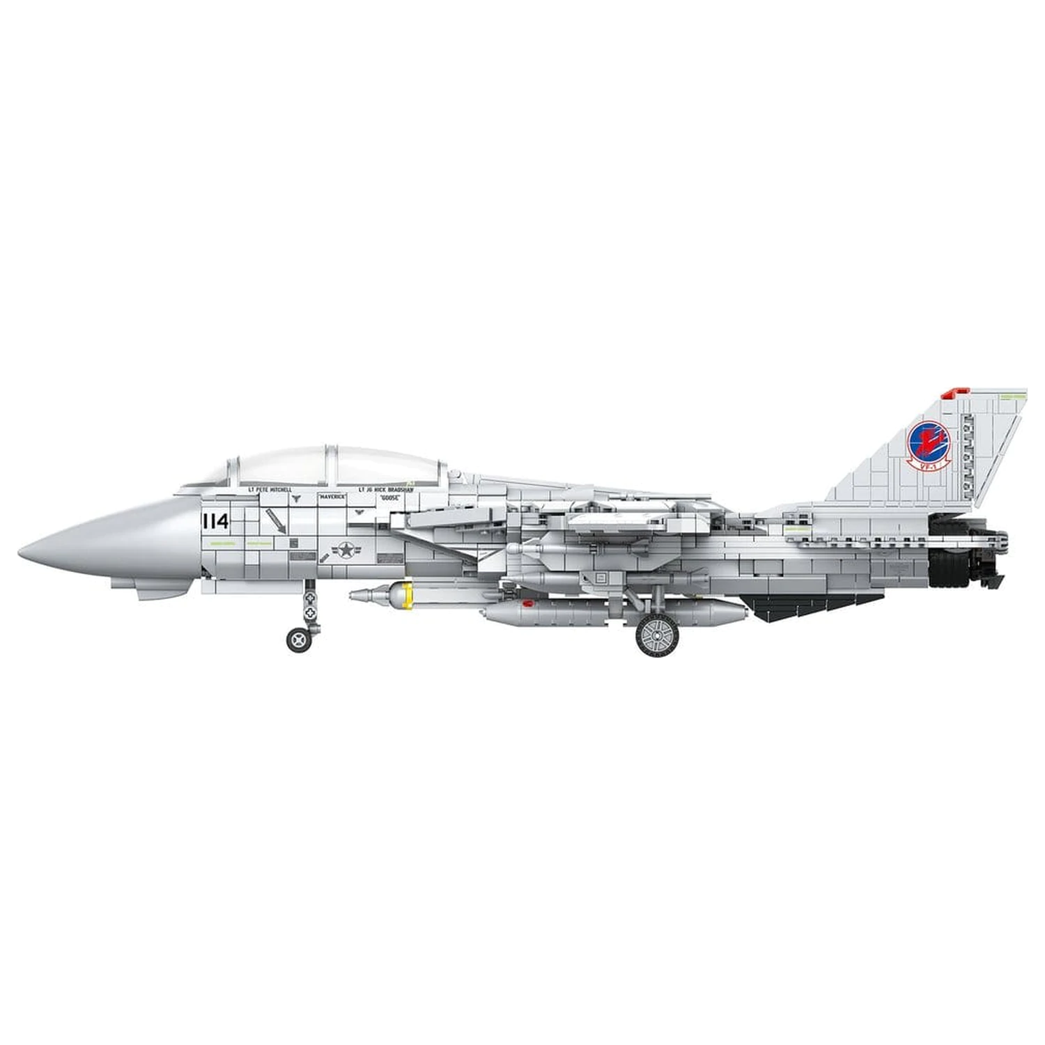 Top Gun Brick System Set Maverickov F-14A Tomcat fotografija proizvoda
