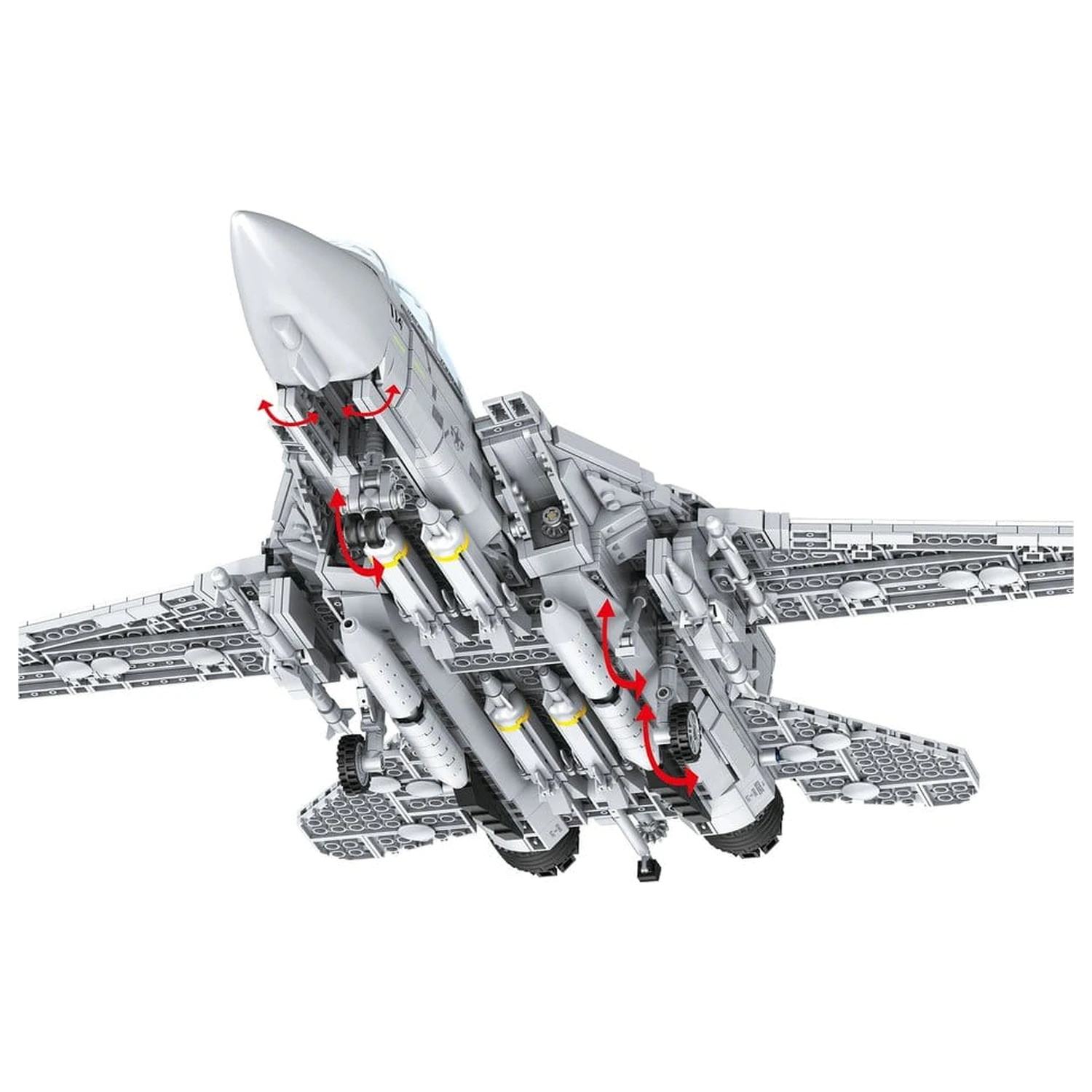 Top Gun Brick System Set Maverickov F-14A Tomcat fotografija proizvoda