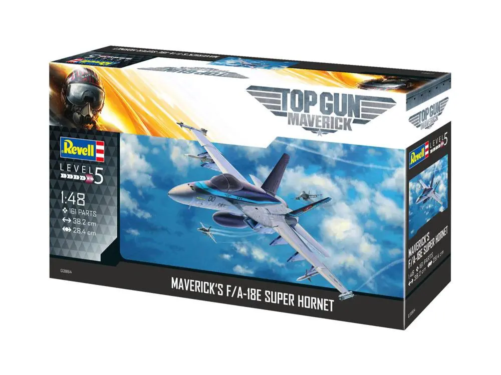 Top Gun: Maverick komplet modela 1/48 Maverickov F/A-18E Super Hornet 38 cm fotografija proizvoda