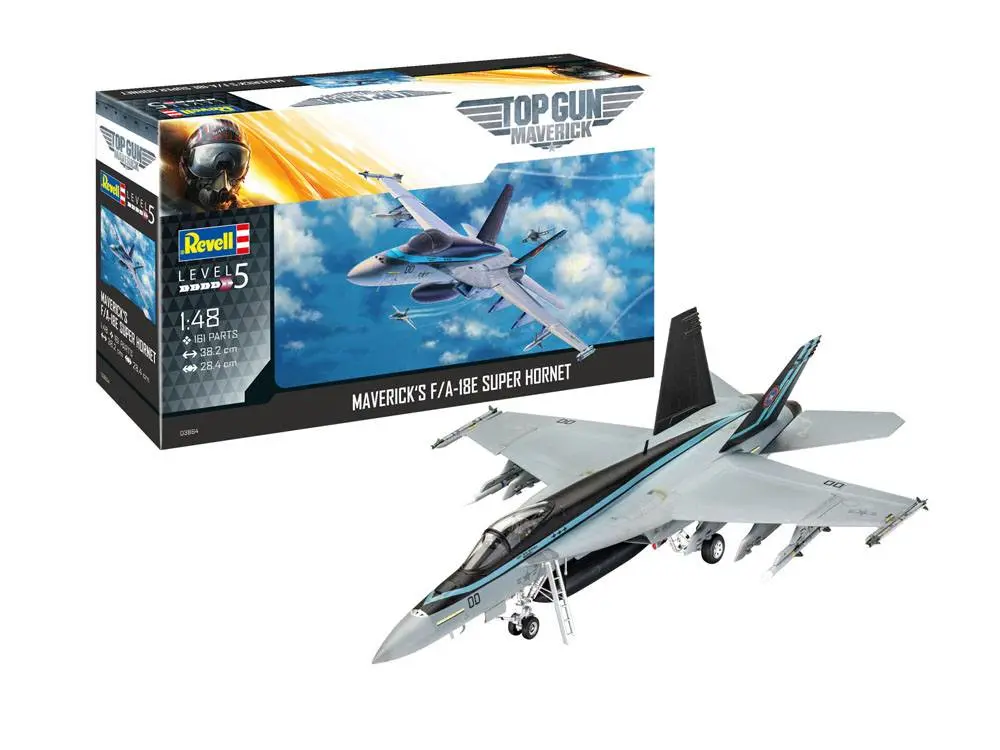 Top Gun: Maverick komplet modela 1/48 Maverickov F/A-18E Super Hornet 38 cm fotografija proizvoda