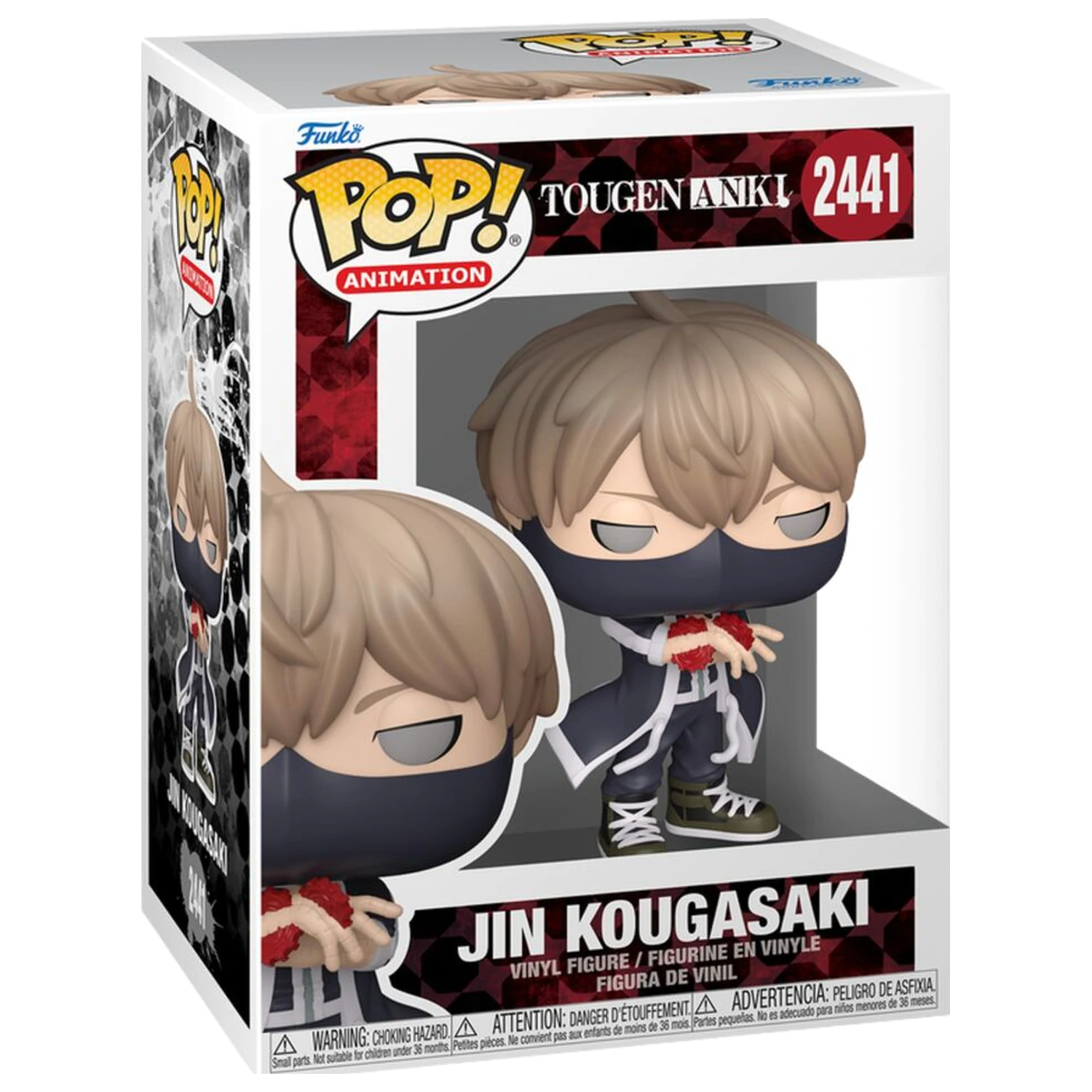 Tougen Anki Funko POP! Animation vinilna figura Jin Kougasaki 9 cm fotografija proizvoda