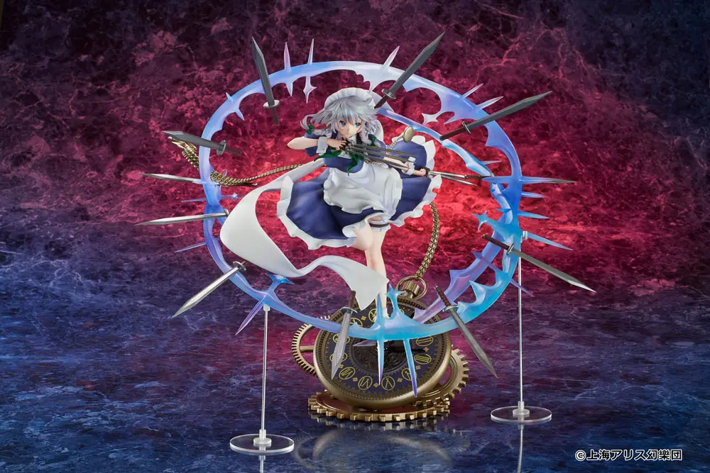 Touhou Project PVC Kip 1/7 Izayoi Sakuya ilustracija TEDDY 32 cm fotografija proizvoda