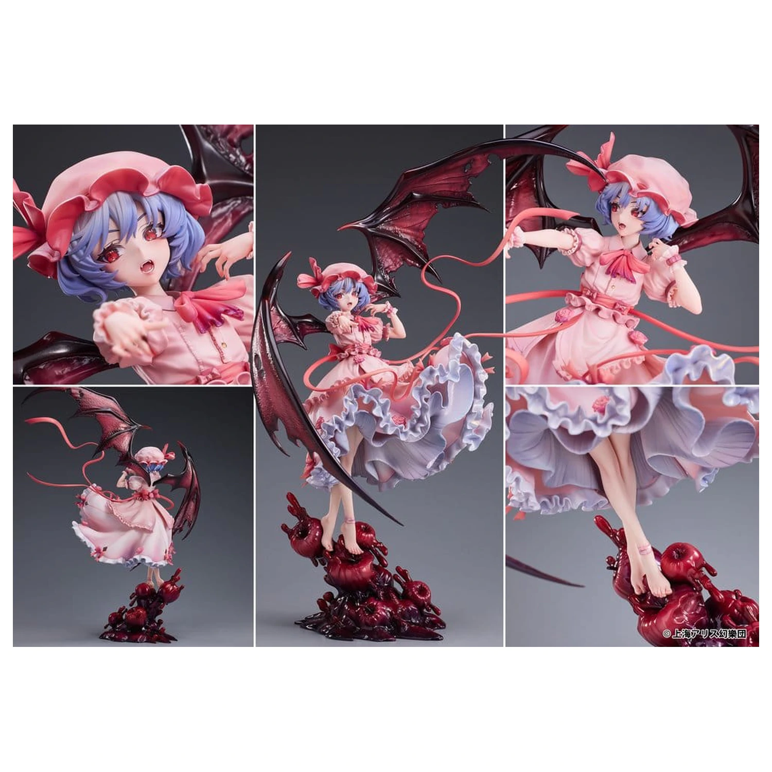 Touhou Project PVC figura 1/7 Remilia Scarlet 38 cm fotografija proizvoda