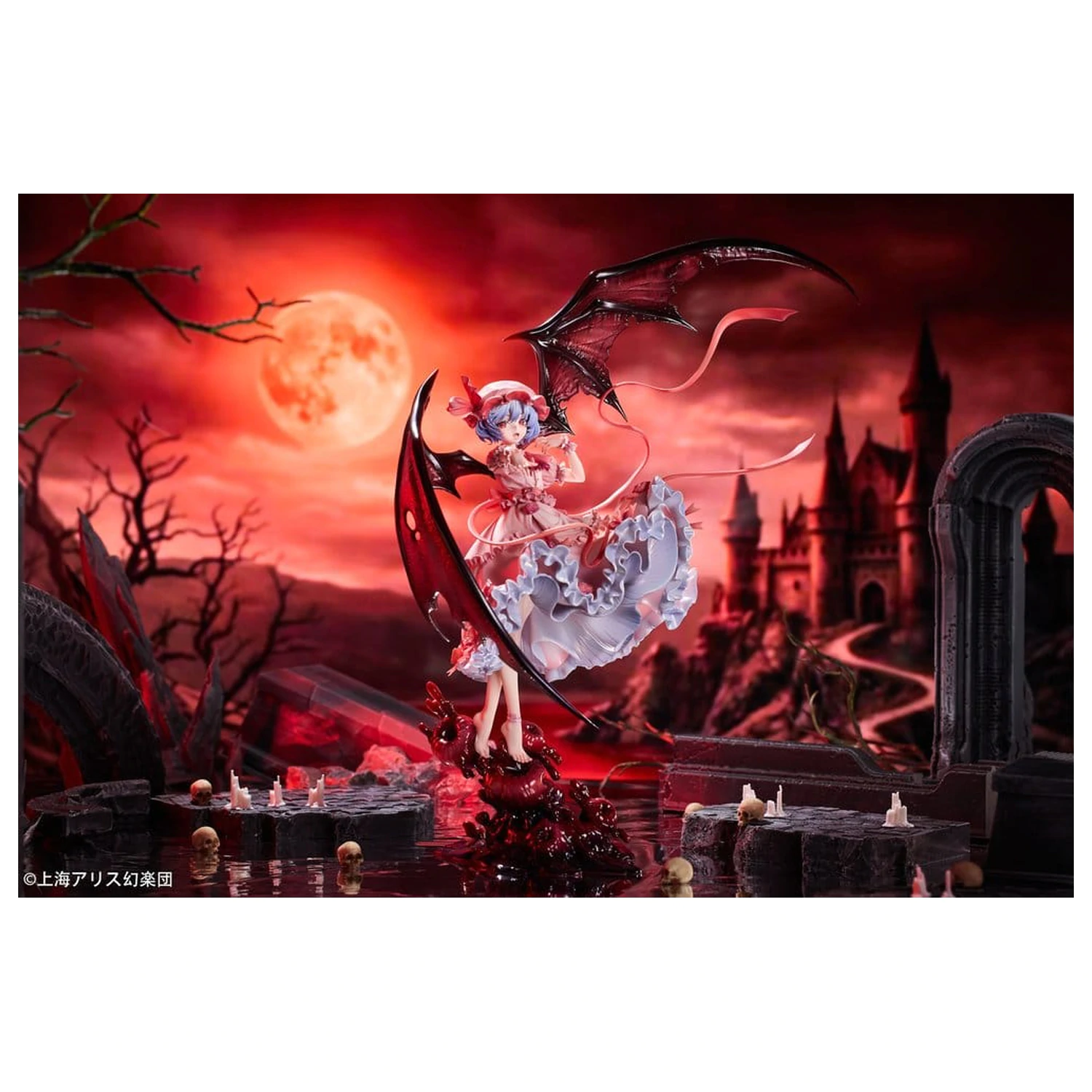 Touhou Project PVC figura 1/7 Remilia Scarlet 38 cm fotografija proizvoda