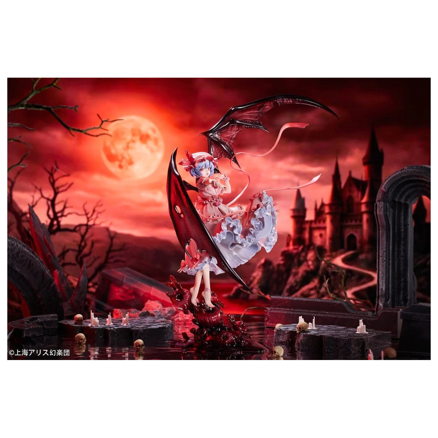 Touhou Project PVC figura 1/7 Remilia Scarlet 38 cm fotografija proizvoda