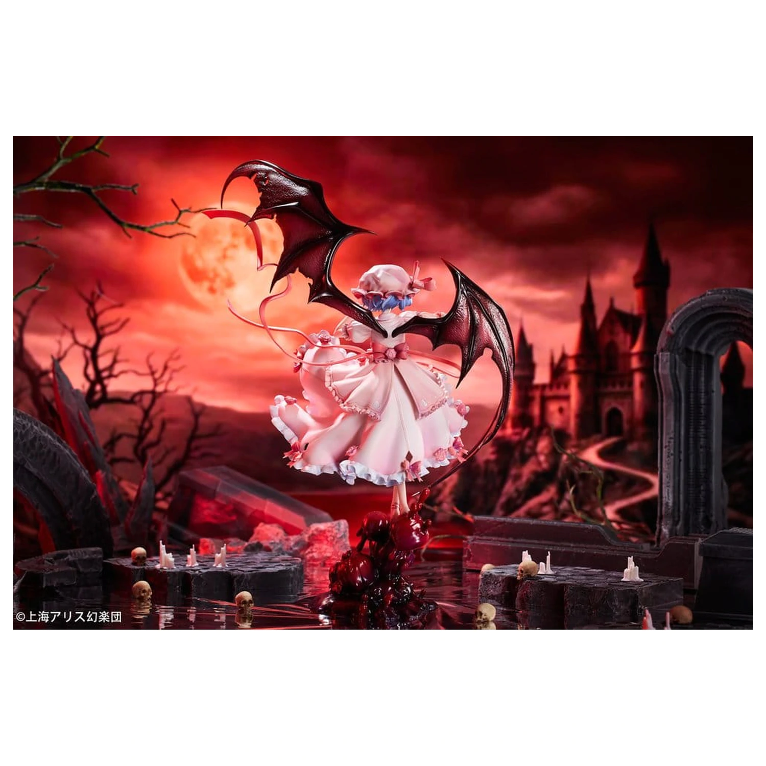 Touhou Project PVC figura 1/7 Remilia Scarlet 38 cm fotografija proizvoda