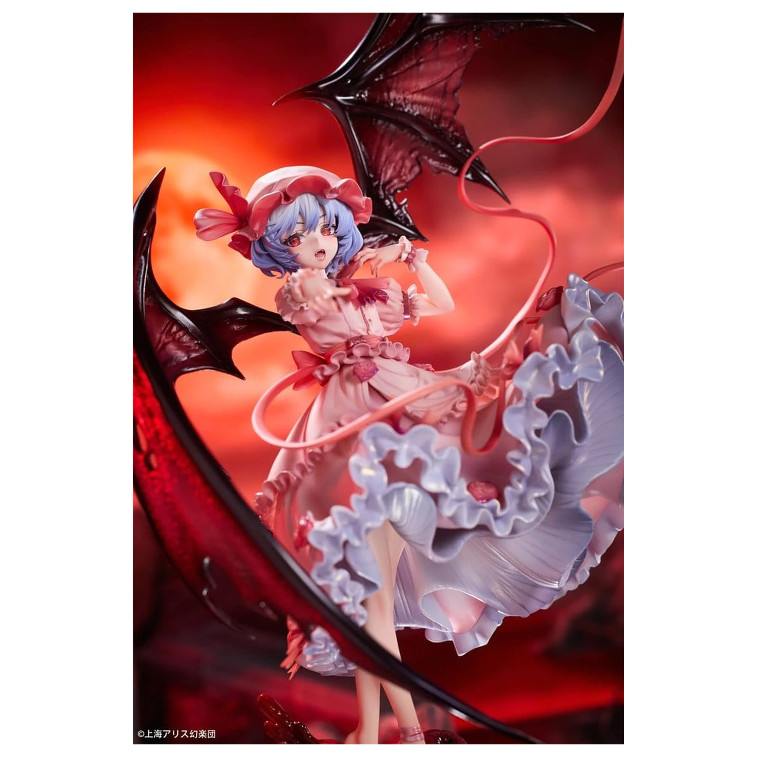 Touhou Project PVC figura 1/7 Remilia Scarlet 38 cm fotografija proizvoda