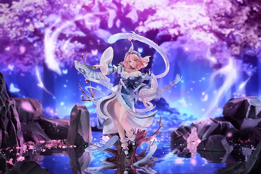 Touhou Project PVC Statua 1/7 Yuyuko Saigyouji: Natural-Born Ghost Ver. 30 centimetara fotografija proizvoda