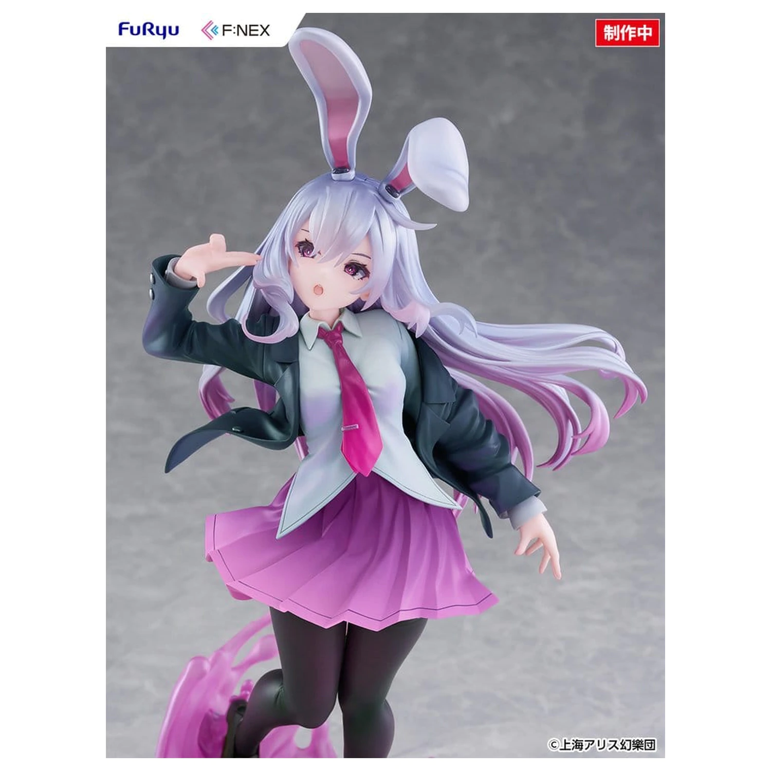 Touhou Project F:NEX PVC figura 1/7 Reisen Udongein Inaba ilustracija Uuzan 28 cm fotografija proizvoda