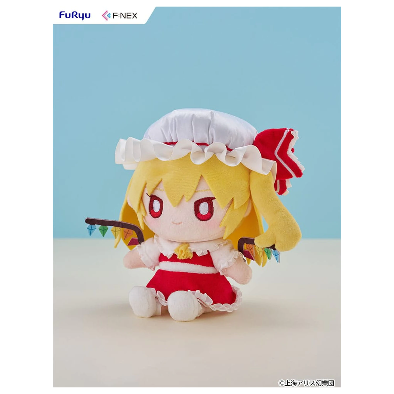 Touhou Project F:NEX HOWAHOWA Series plišana figura Flandre Scarlet 18 cm fotografija proizvoda