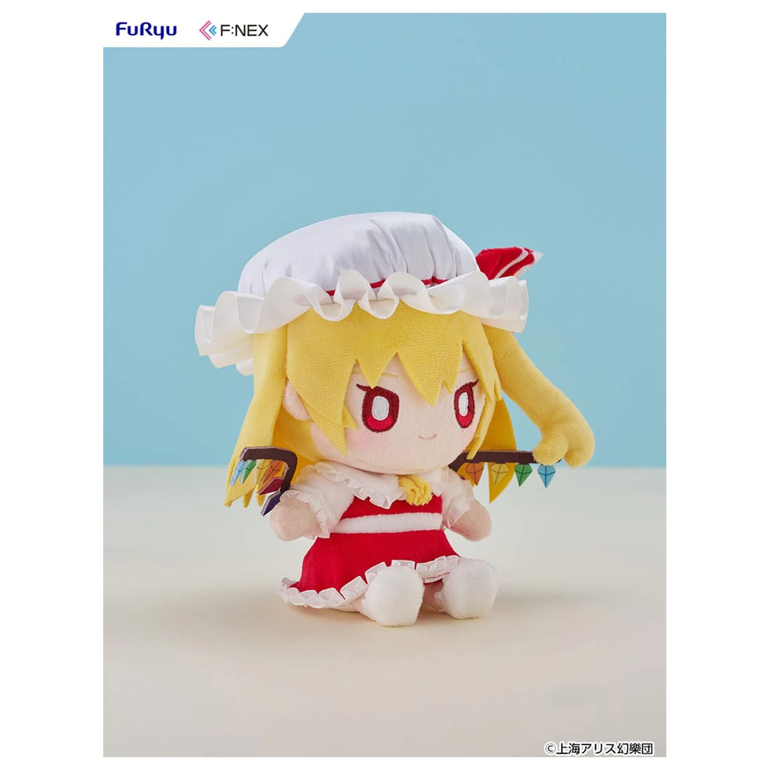 Touhou Project F:NEX HOWAHOWA Series plišana figura Flandre Scarlet 18 cm fotografija proizvoda