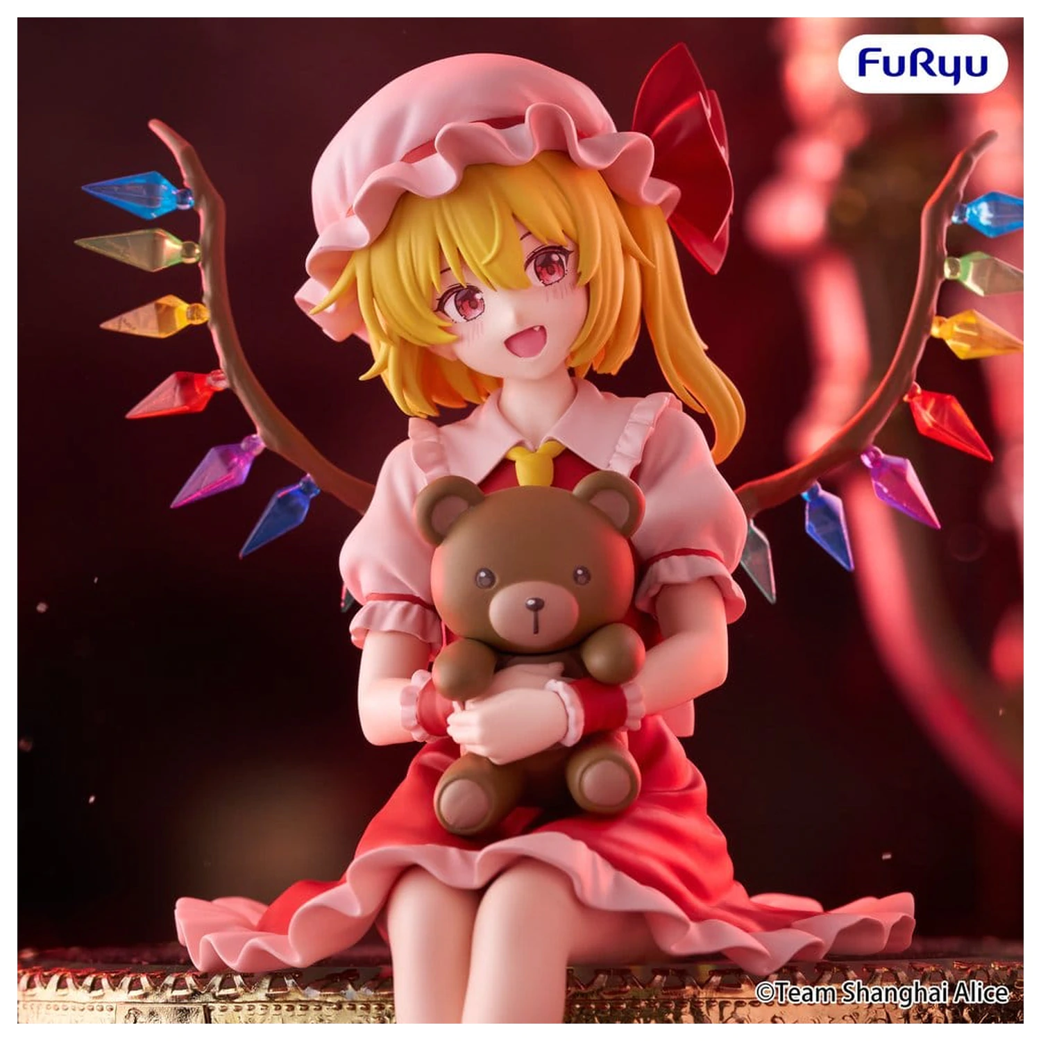 Touhou Project čep za rezance PVC figura Flandre 13 cm fotografija proizvoda