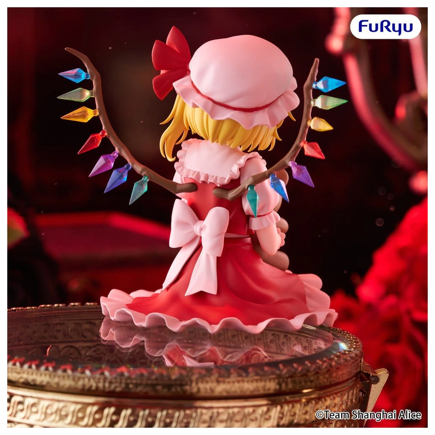 Touhou Project čep za rezance PVC figura Flandre 13 cm fotografija proizvoda