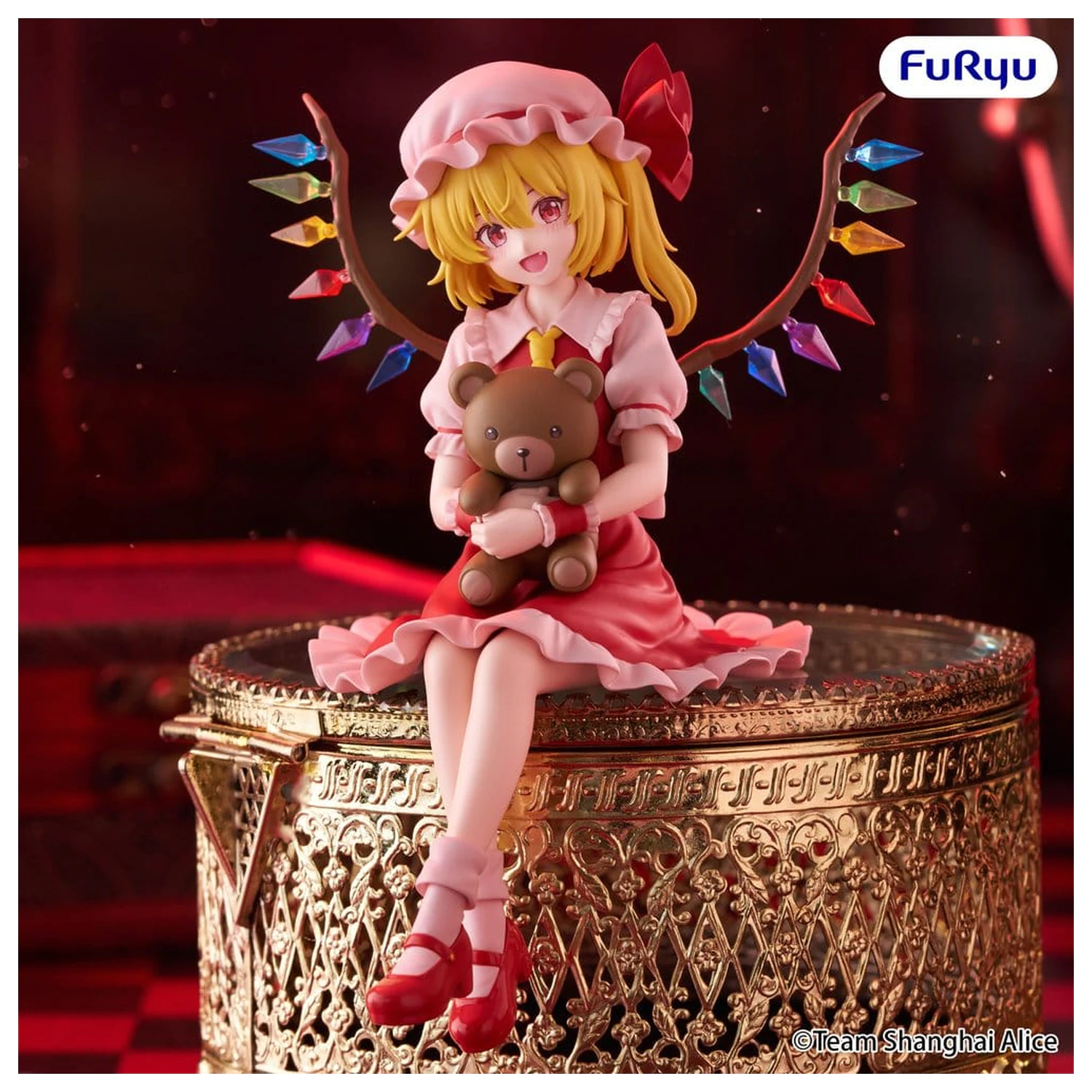Touhou Project čep za rezance PVC figura Flandre 13 cm fotografija proizvoda
