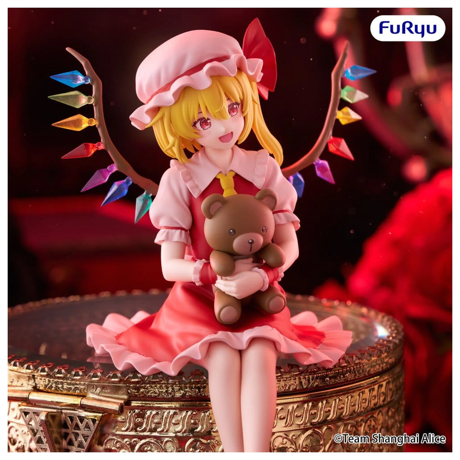 Touhou Project čep za rezance PVC figura Flandre 13 cm fotografija proizvoda