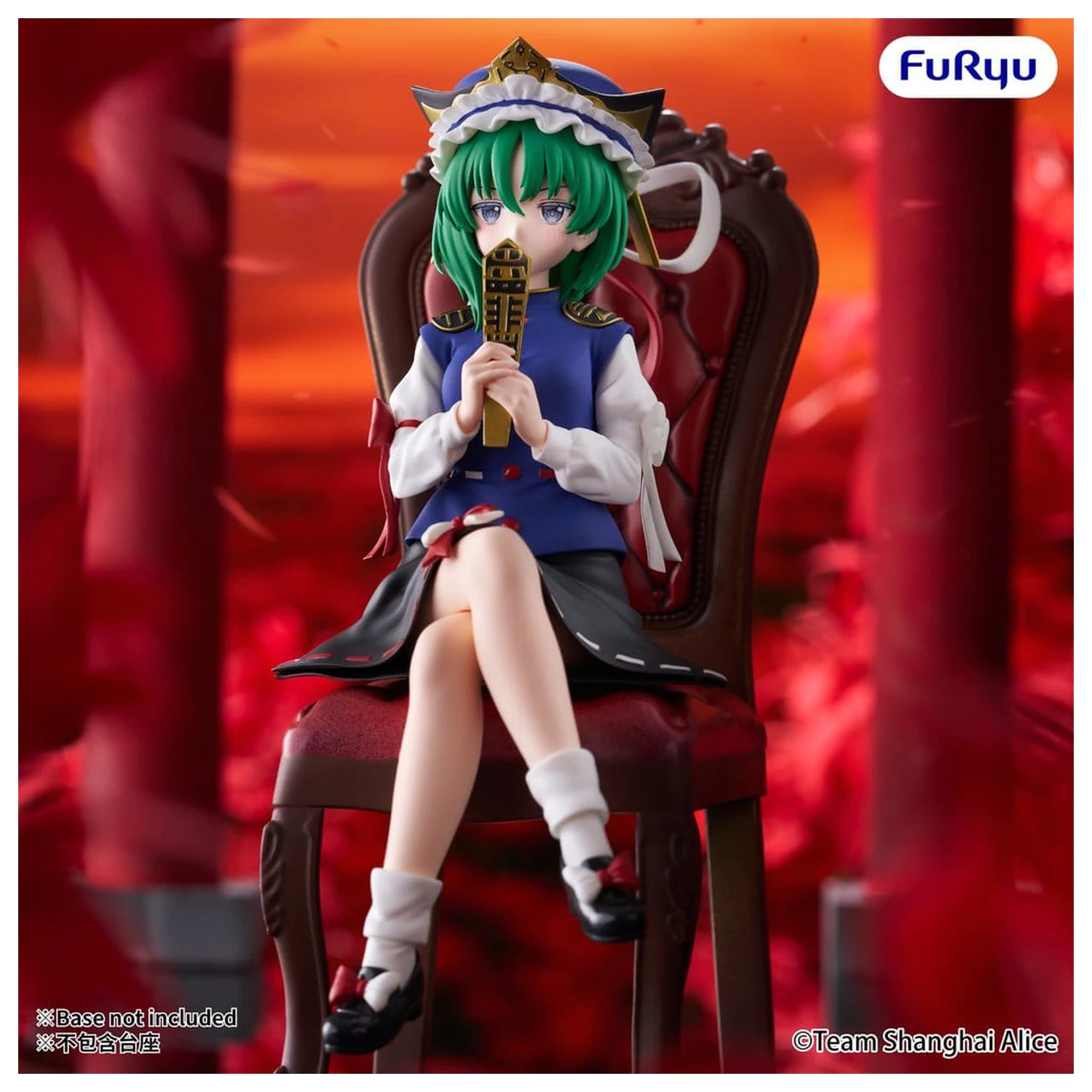 Touhou Project Čep za rezance PVC figura Eiki Shiki Yamazanadu 15 cm fotografija proizvoda
