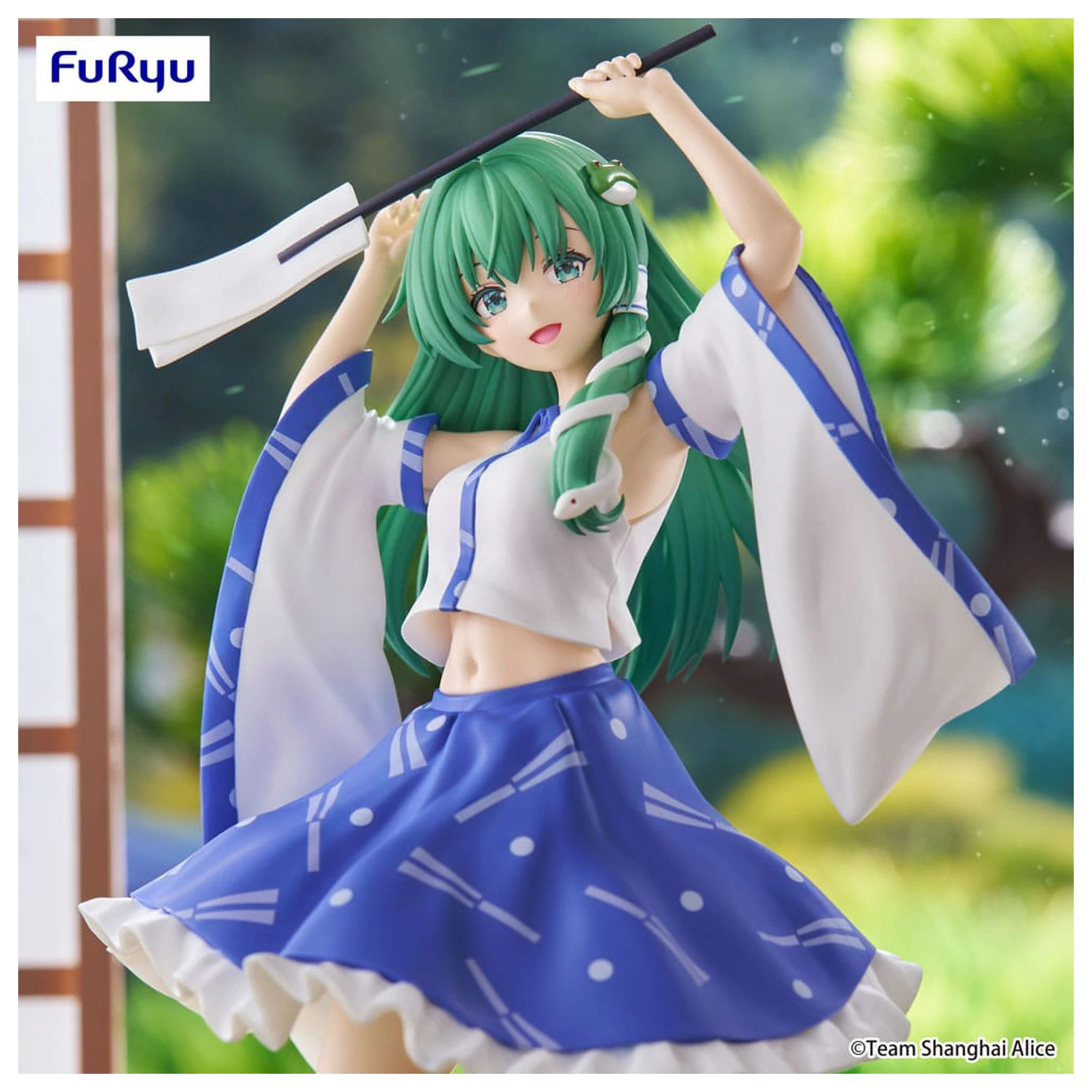 Touhou Project Noodle Stopper PVC kipić Sanae Kochiya 13 cm fotografija proizvoda