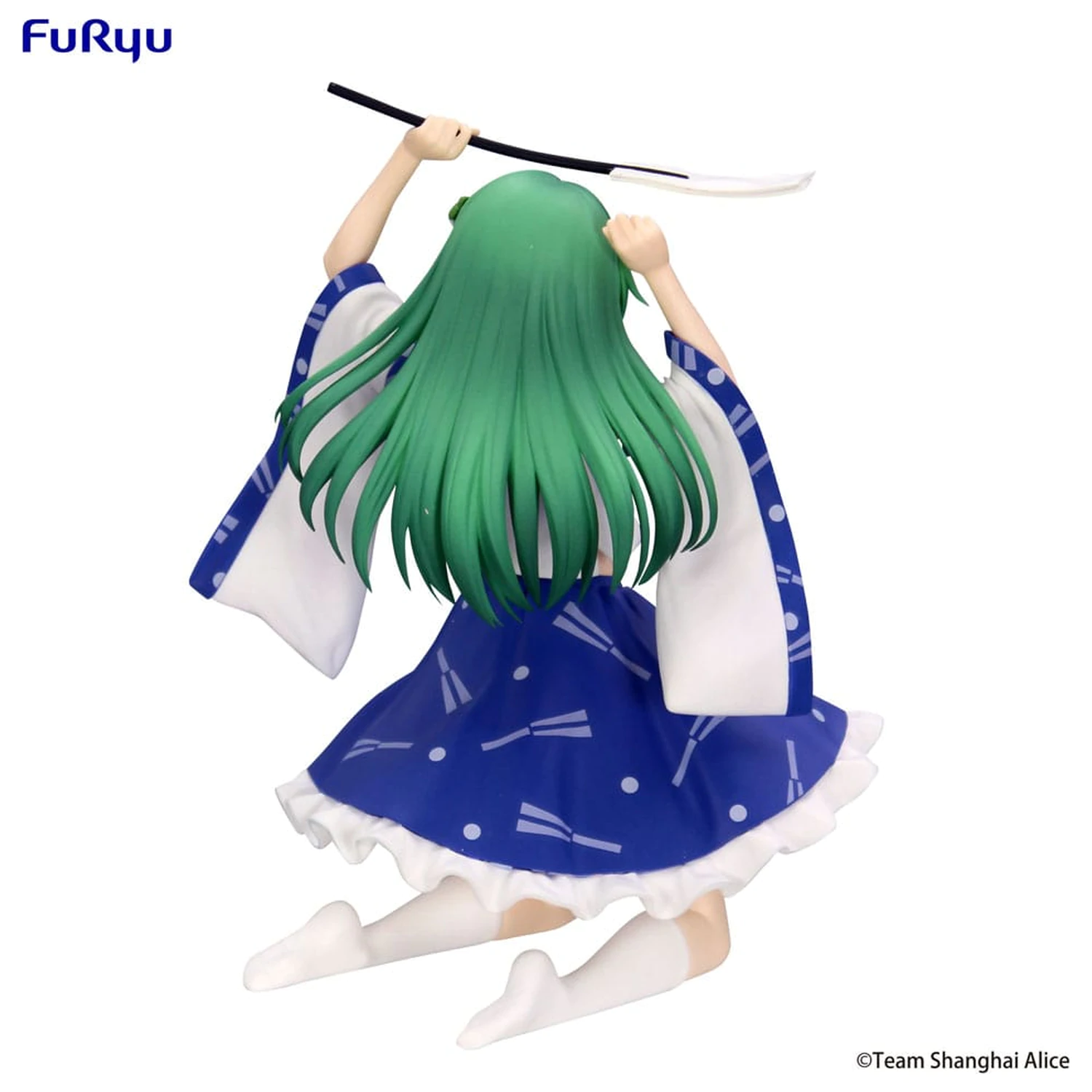 Touhou Project Noodle Stopper PVC kipić Sanae Kochiya 13 cm fotografija proizvoda