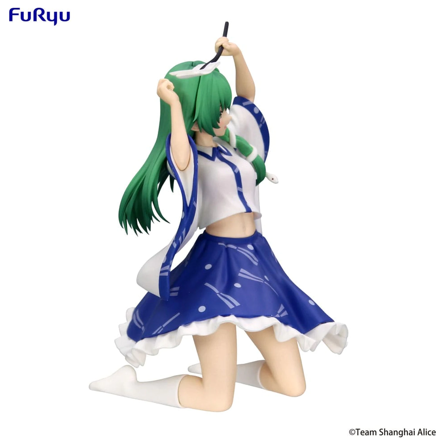Touhou Project Noodle Stopper PVC kipić Sanae Kochiya 13 cm fotografija proizvoda