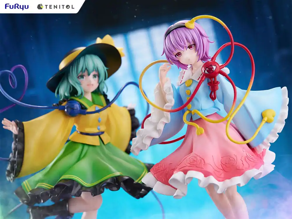 Touhou Project Tenitol PVC figurica Koishi Komeiji & Satori Komeiji 22 cm fotografija proizvoda