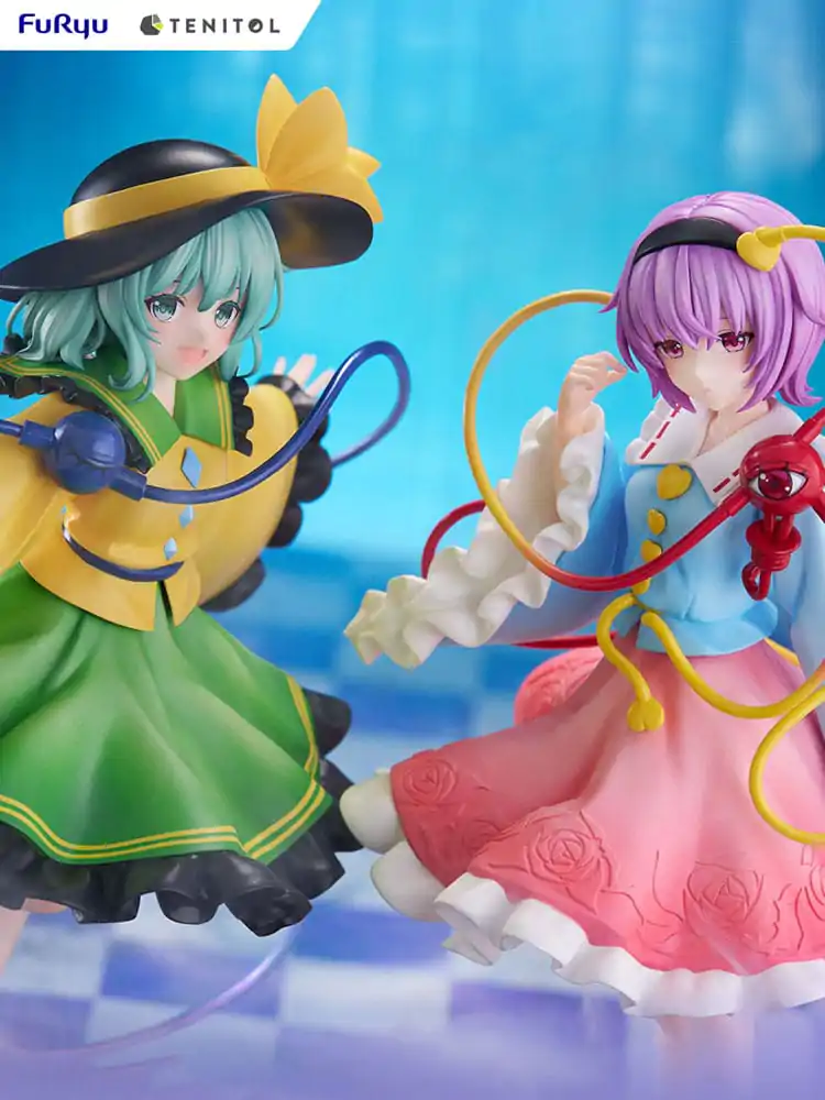 Touhou Project Tenitol PVC figurica Koishi Komeiji & Satori Komeiji 22 cm fotografija proizvoda