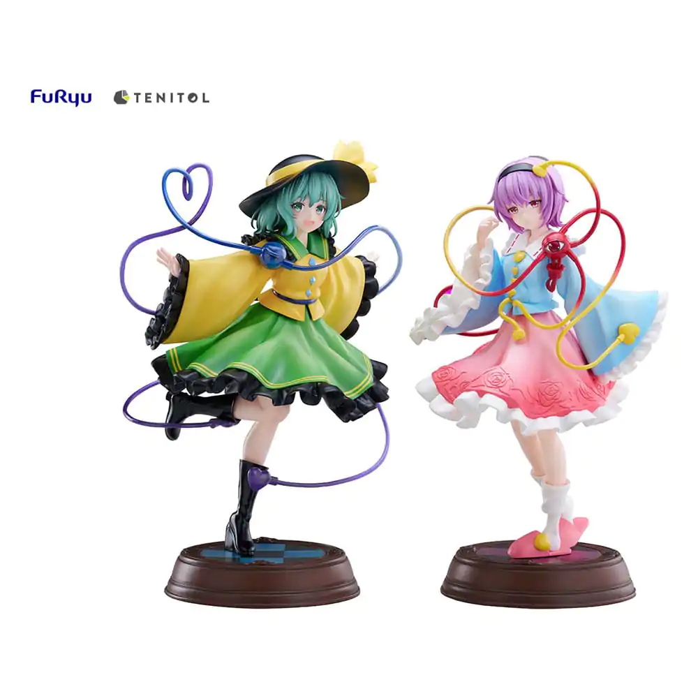 Touhou Project Tenitol PVC figurica Koishi Komeiji & Satori Komeiji 22 cm fotografija proizvoda