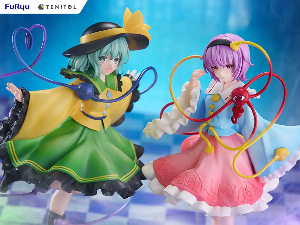 Touhou Project Tenitol PVC figurica Koishi Komeiji & Satori Komeiji 22 cm fotografija proizvoda