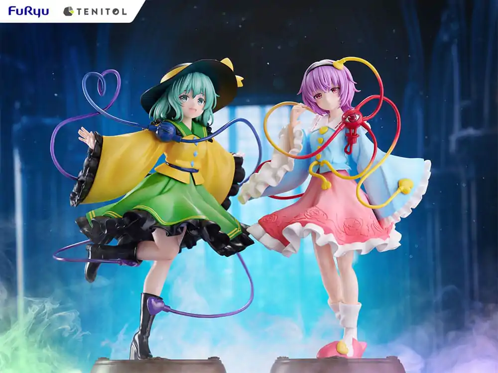 Touhou Project Tenitol PVC figurica Koishi Komeiji & Satori Komeiji 22 cm fotografija proizvoda