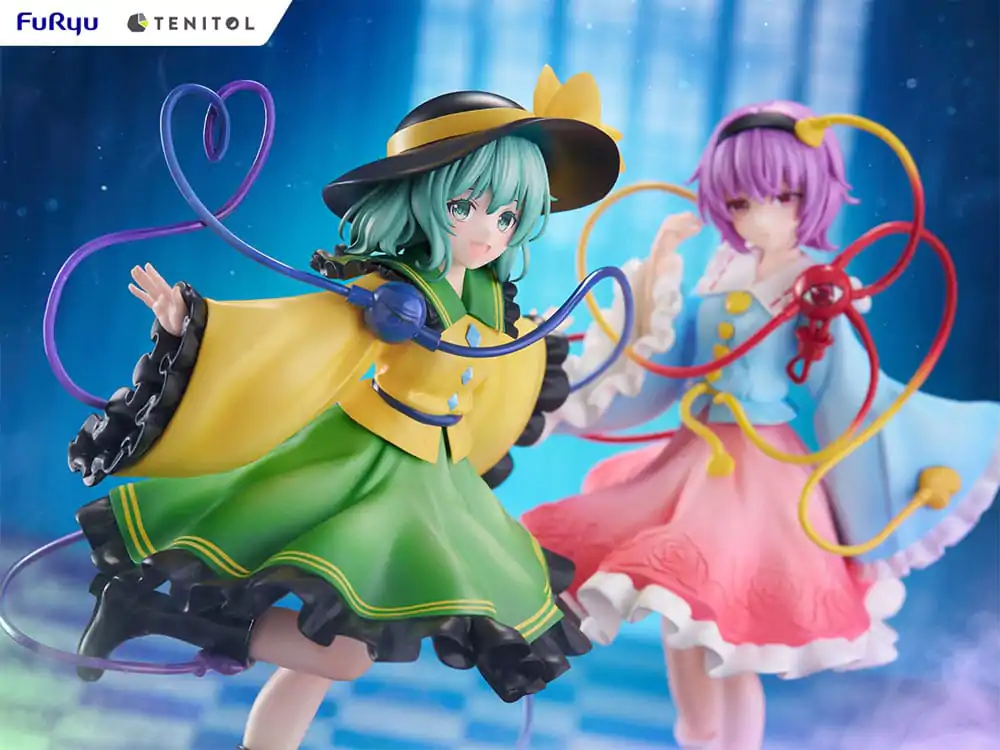 Touhou Project Tenitol PVC figurica Koishi Komeiji & Satori Komeiji 22 cm fotografija proizvoda