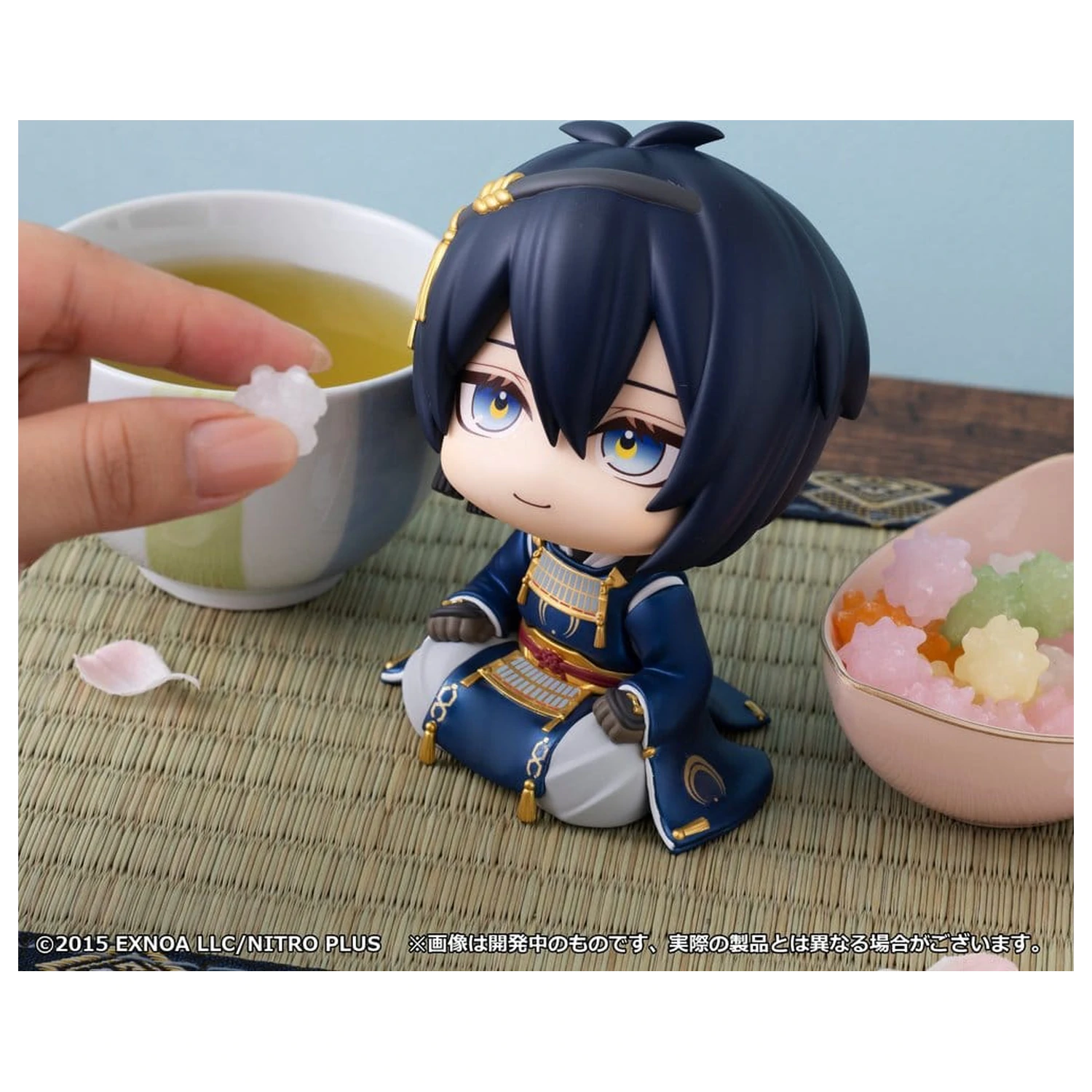 Touken Ranbu-ONLINE Look Up PVC figura Munechika Mikazuki 11 cm fotografija proizvoda
