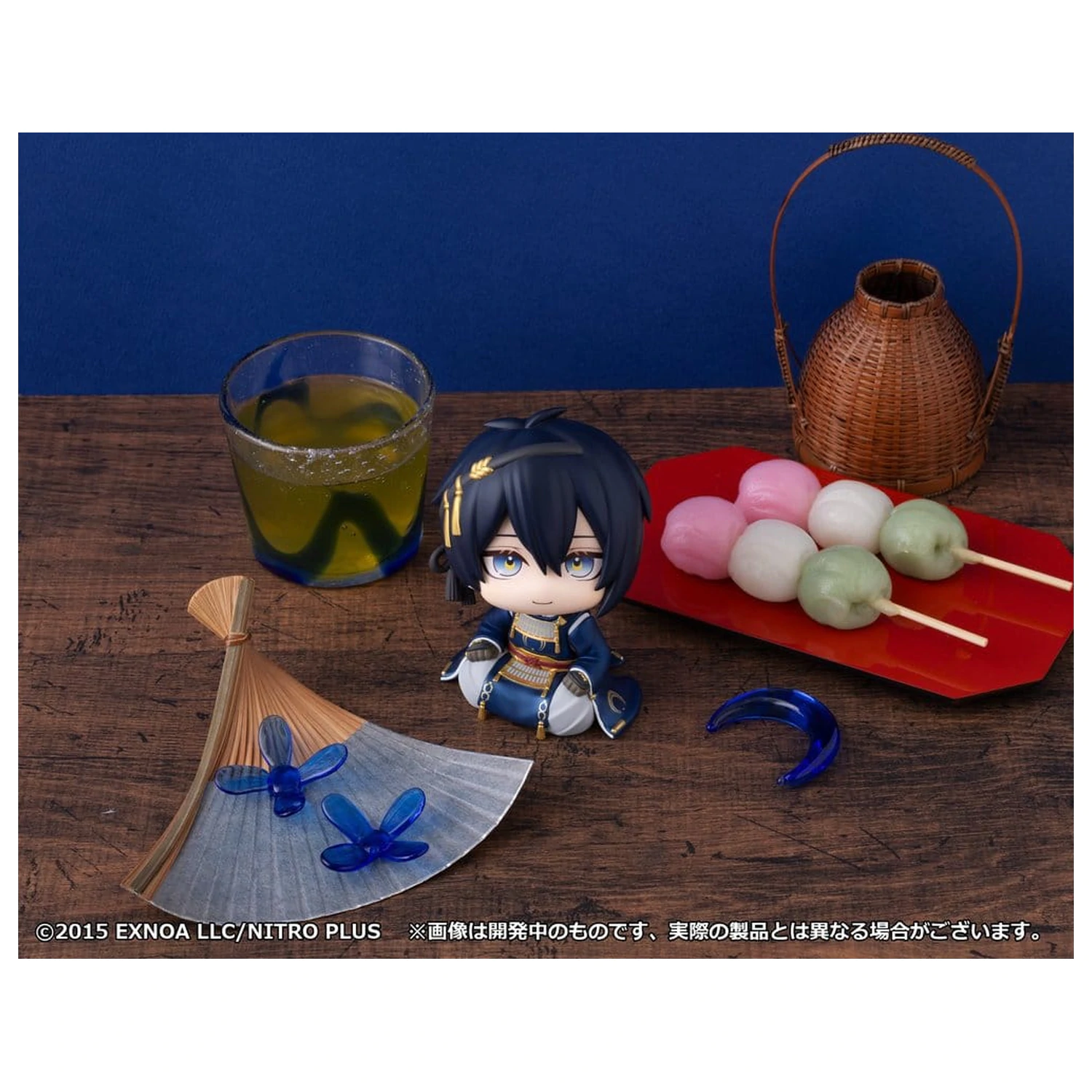 Touken Ranbu-ONLINE Look Up PVC figura Munechika Mikazuki 11 cm fotografija proizvoda