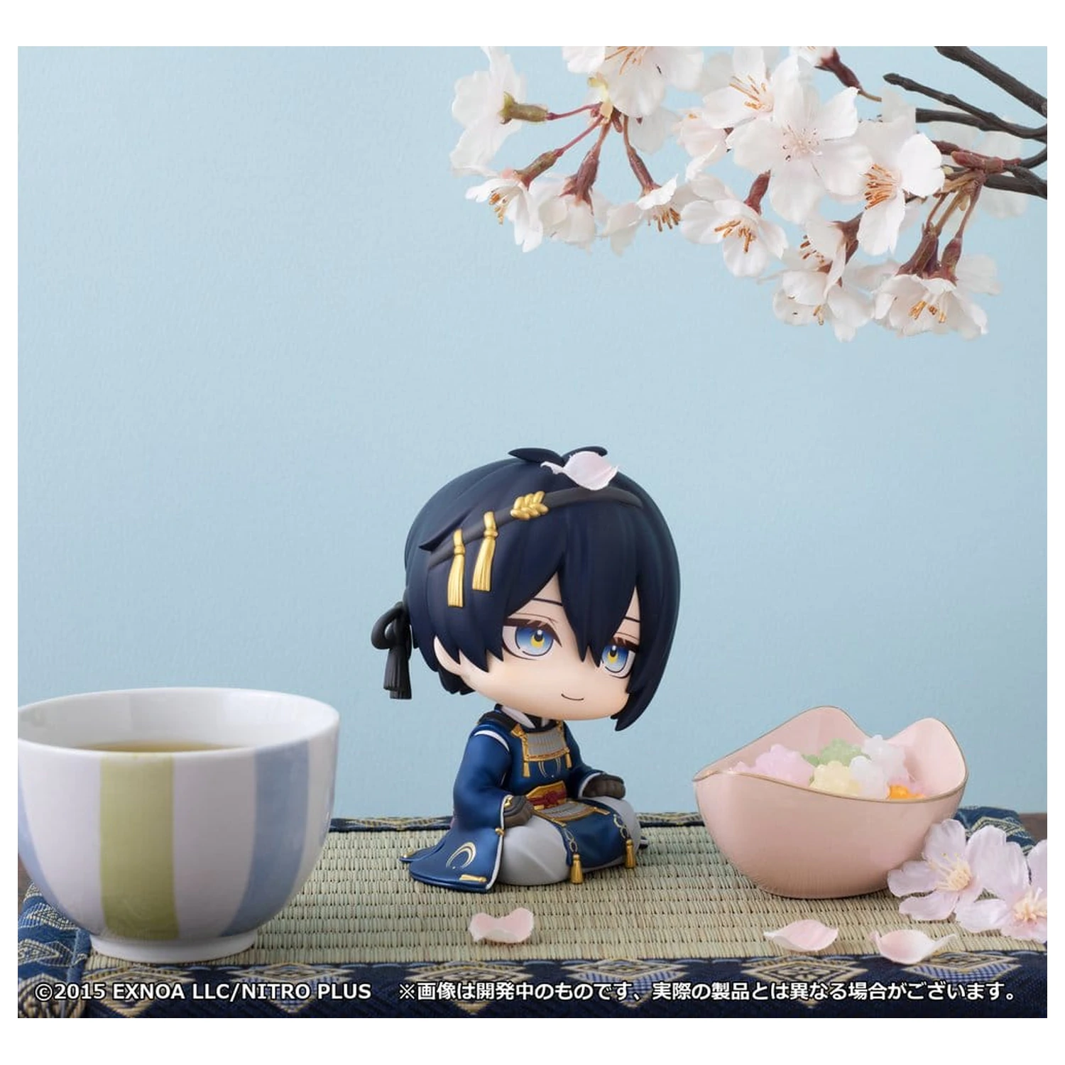 Touken Ranbu-ONLINE Look Up PVC figura Munechika Mikazuki 11 cm fotografija proizvoda