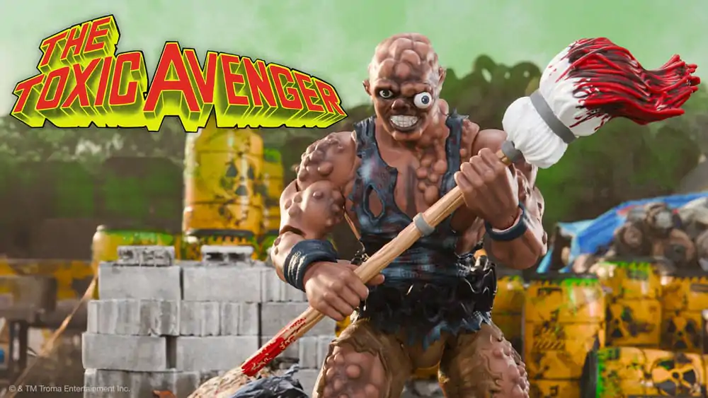 Toxic Avenger Ultimates akcijska figura Toxic Avenger Movie verzija 18 cm fotografija proizvoda