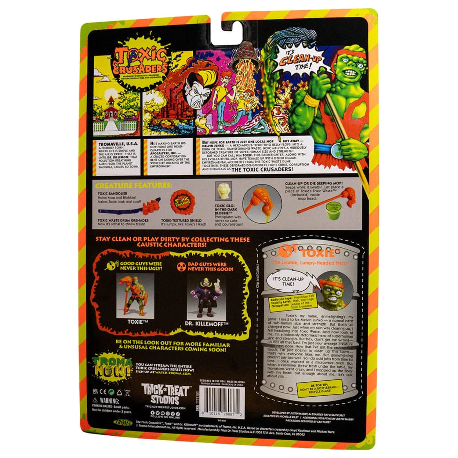 Toxic Crusader figura za akciju 1/6 Toxie 13 cm fotografija proizvoda