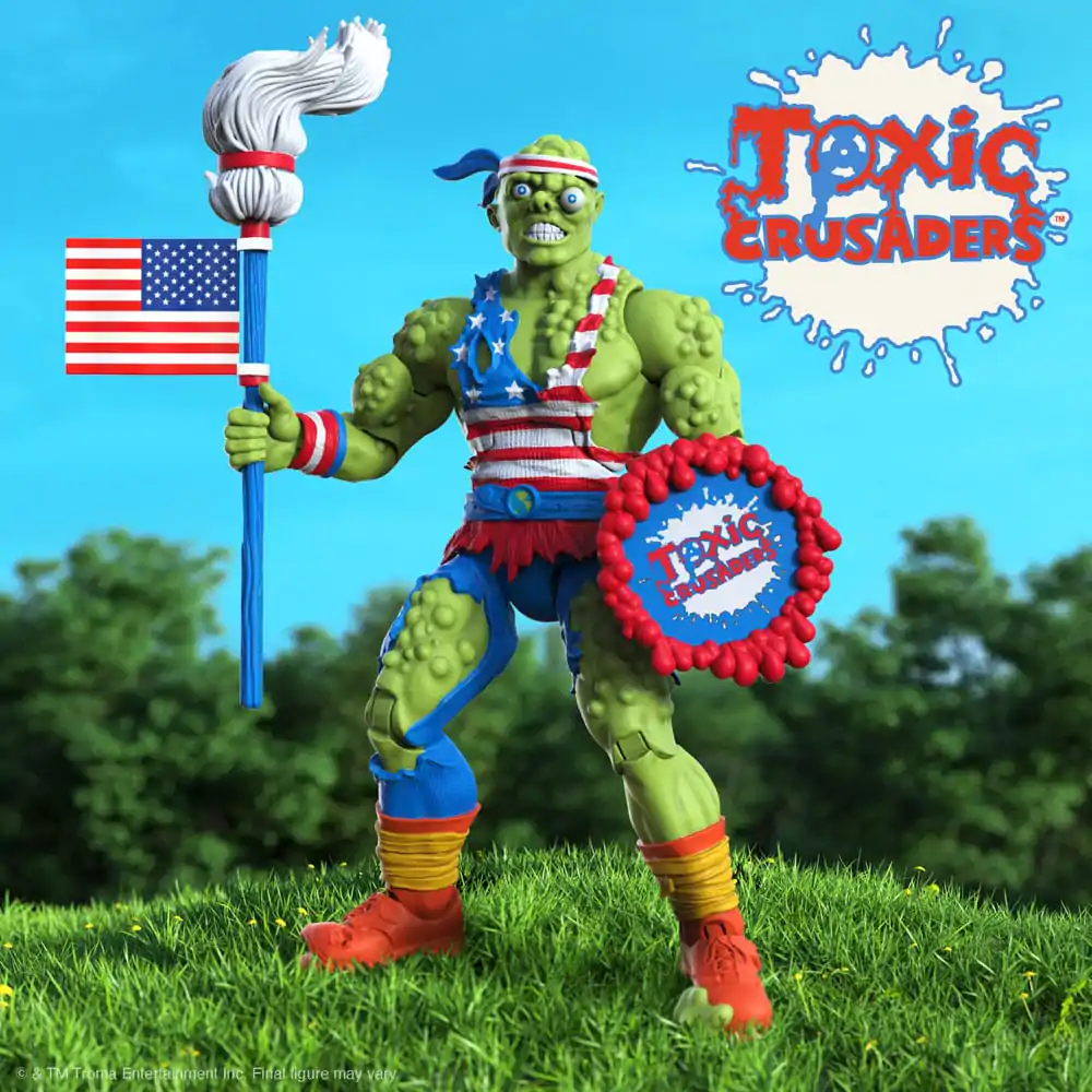 Toxic Crusaders Ultimates akcijska figura Toxie (Vintage Toy America) 18 cm fotografija proizvoda