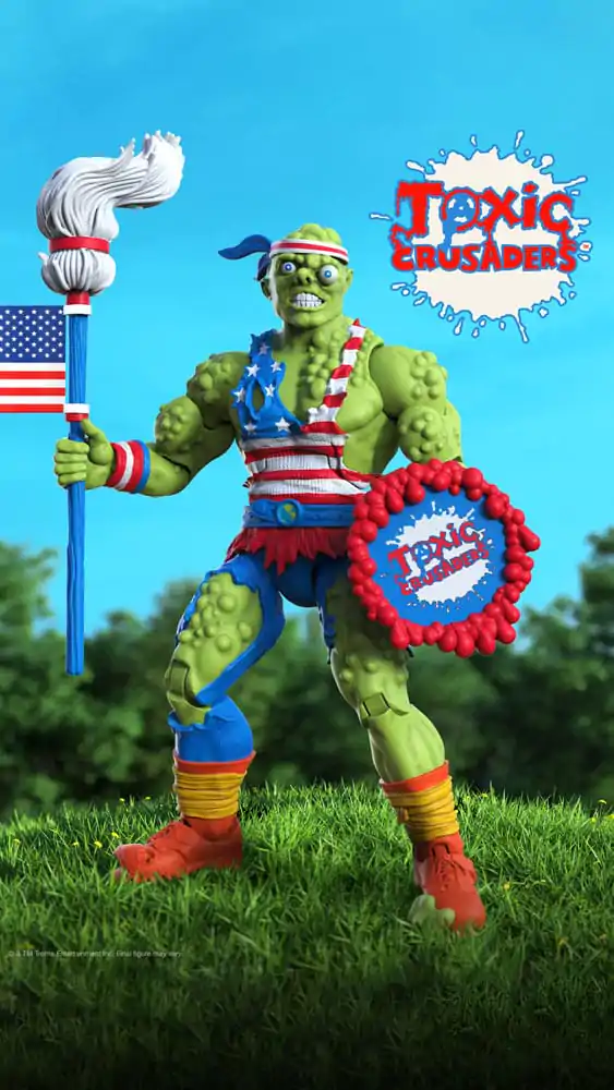 Toxic Crusaders Ultimates akcijska figura Toxie (Vintage Toy America) 18 cm fotografija proizvoda