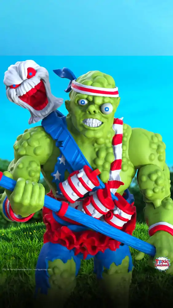 Toxic Crusaders Ultimates akcijska figura Toxie (Vintage Toy America) 18 cm fotografija proizvoda