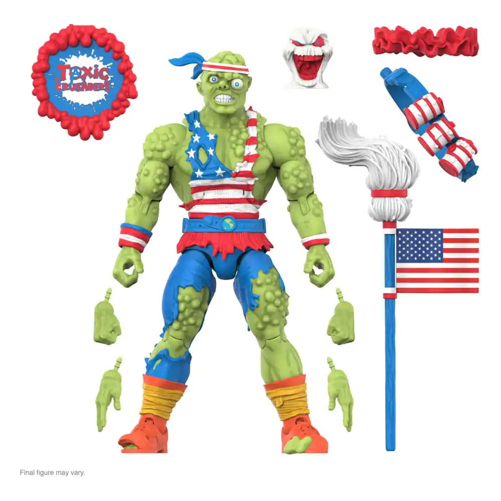 Toxic Crusaders Ultimates akcijska figura Toxie (Vintage Toy America) 18 cm fotografija proizvoda