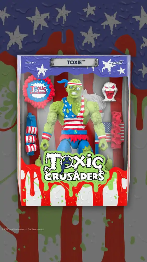 Toxic Crusaders Ultimates akcijska figura Toxie (Vintage Toy America) 18 cm fotografija proizvoda