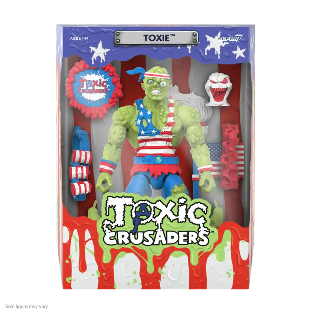 Toxic Crusaders Ultimates akcijska figura Toxie (Vintage Toy America) 18 cm fotografija proizvoda