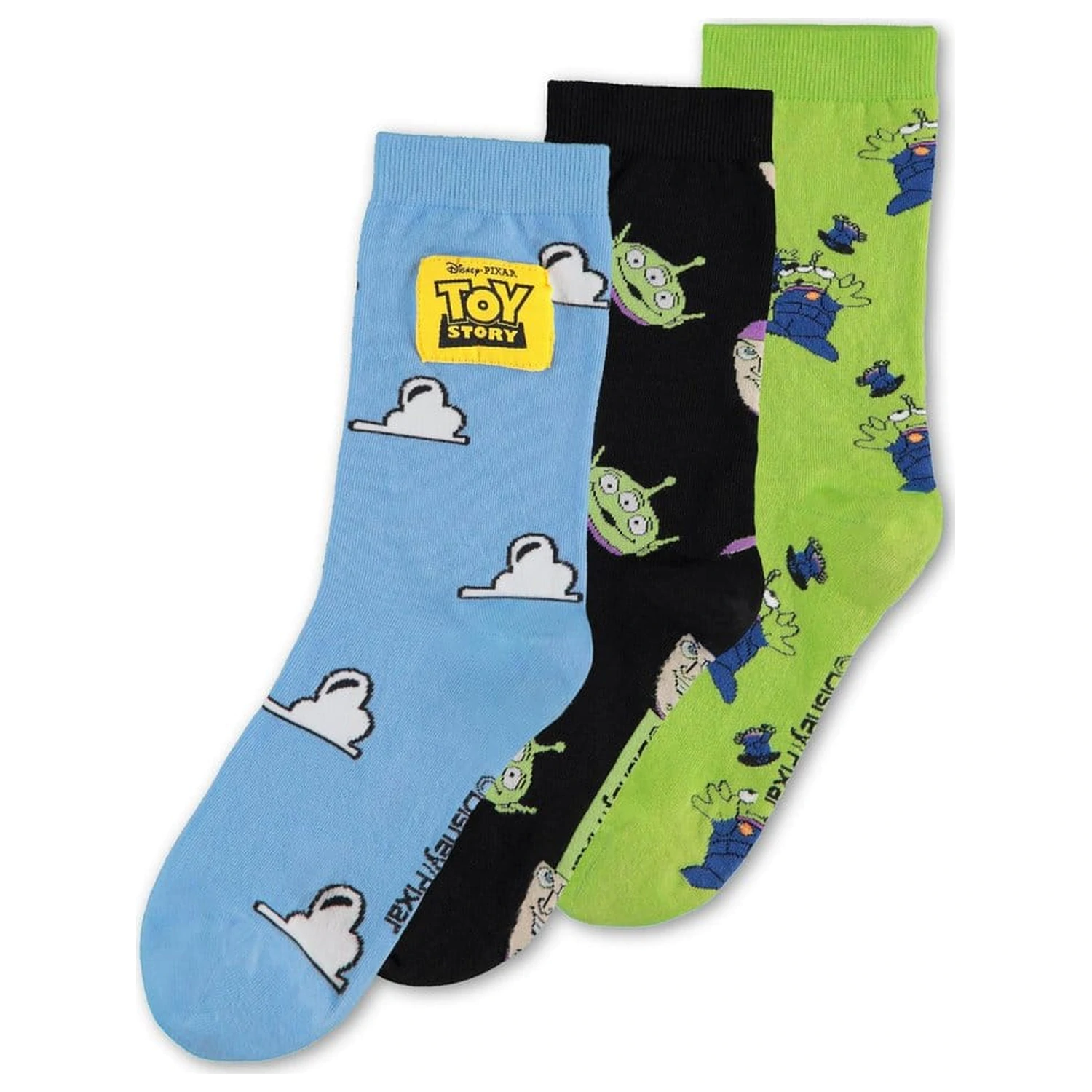 Toy Story 5 Čarape 3 komada Crew 39-42 fotografija proizvoda
