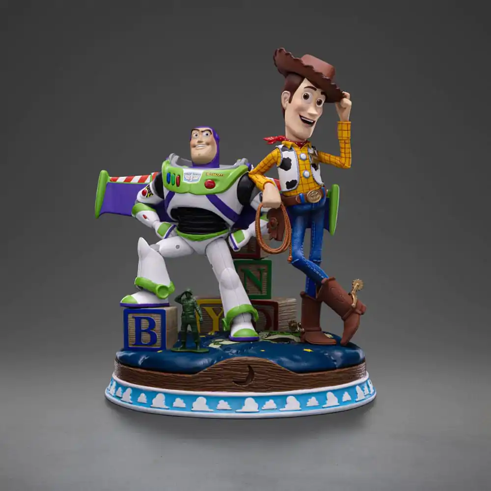 Toy Story Deluxe Art Scale kip 1/10 Buzz & Woody 38 cm fotografija proizvoda