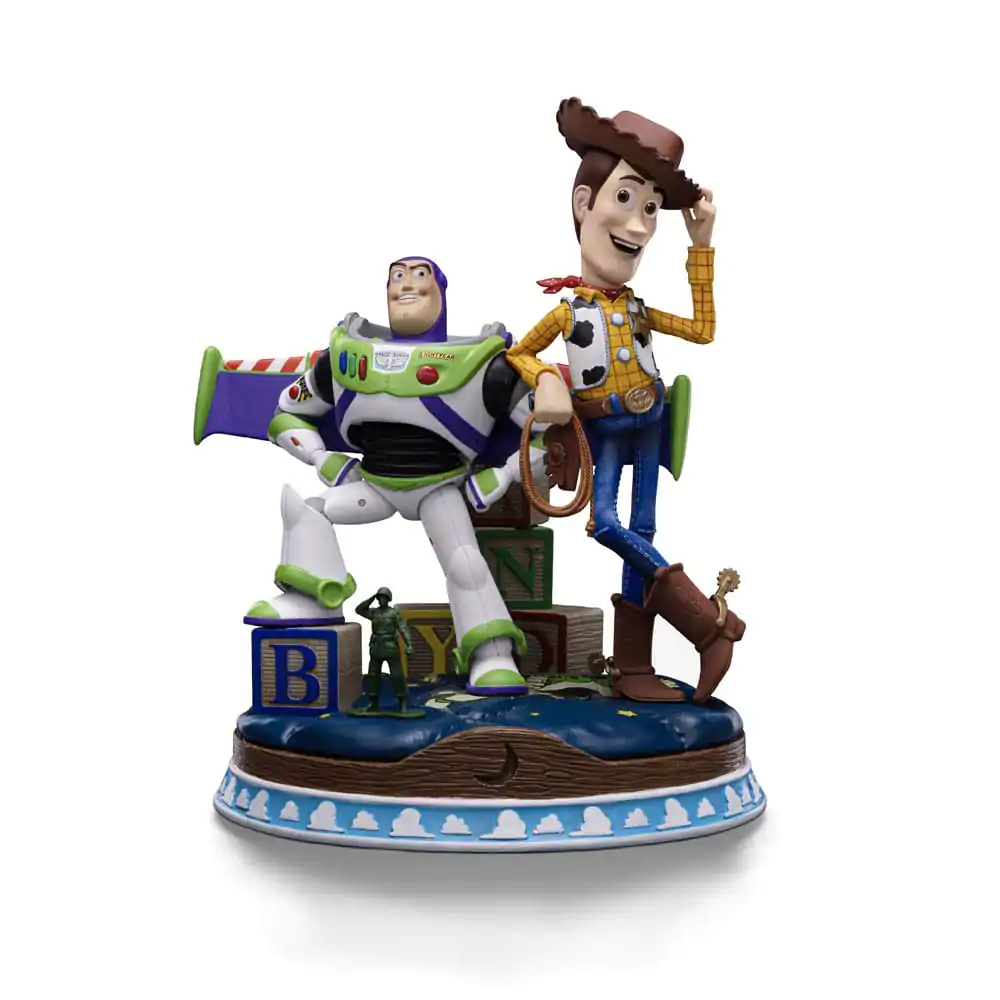 Toy Story Deluxe Art Scale kip 1/10 Buzz & Woody 38 cm fotografija proizvoda