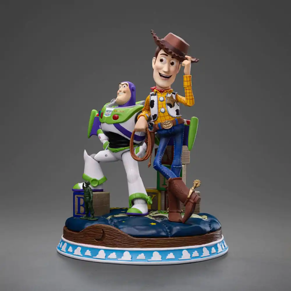 Toy Story Deluxe Art Scale kip 1/10 Buzz & Woody 38 cm fotografija proizvoda