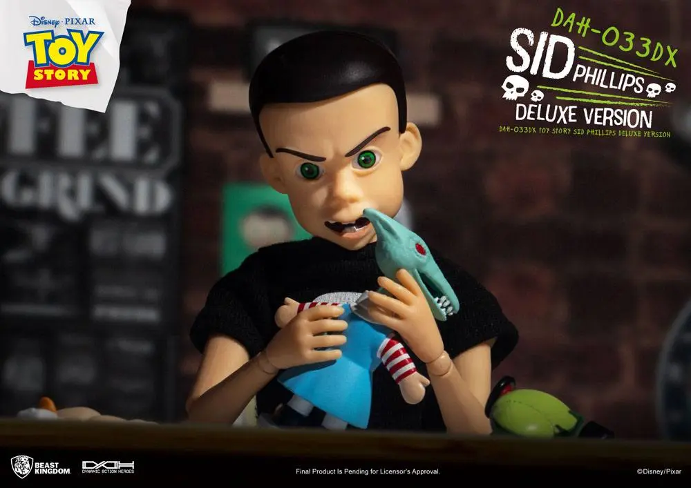Toy Story Dynamic 8ction Heroes akcijska figura Sid Phillips Deluxe verzija 14 cm fotografija proizvoda