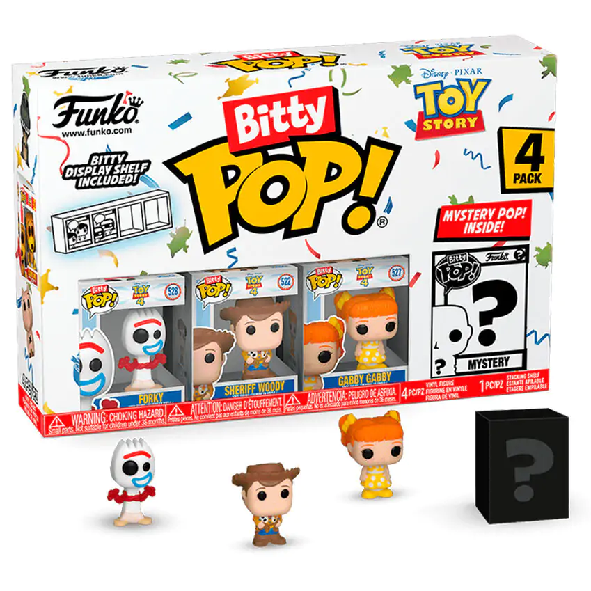 Blister 4 figure Bitty POP Disney Toy Story Forky fotografija proizvoda