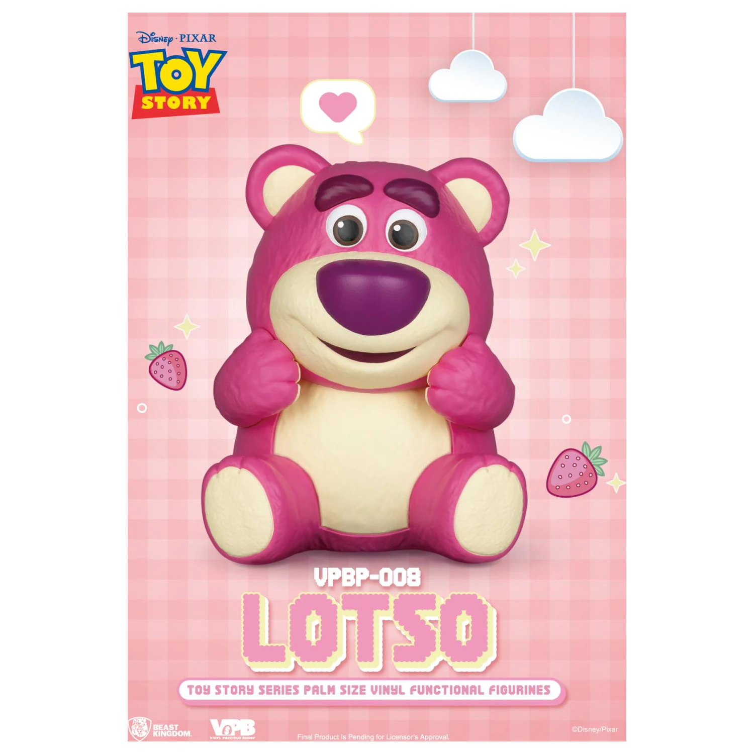 Toy Story Lotso Bank Vinilna figura 11,6 cm fotografija proizvoda