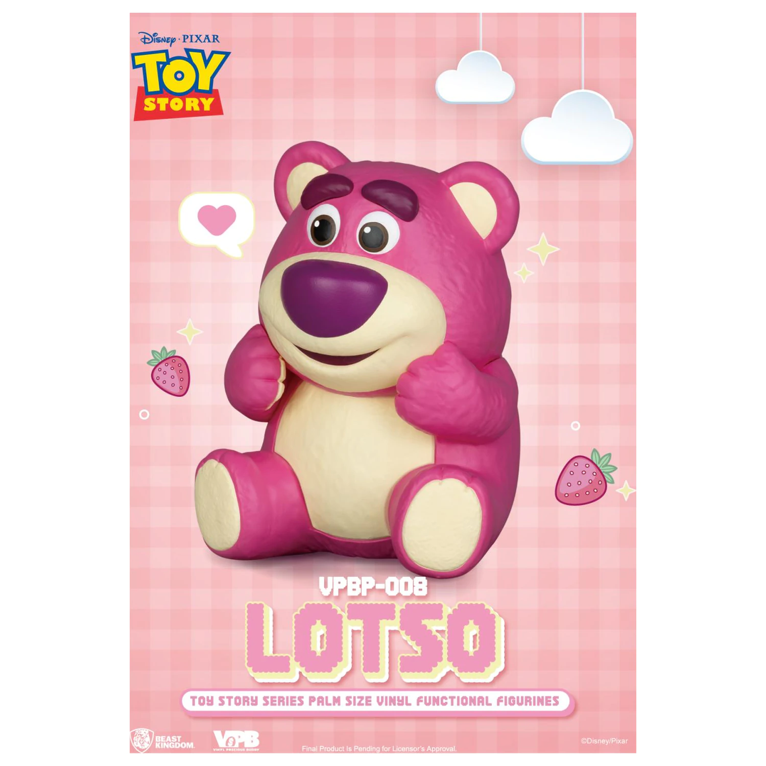 Toy Story Lotso Bank Vinilna figura 11,6 cm fotografija proizvoda